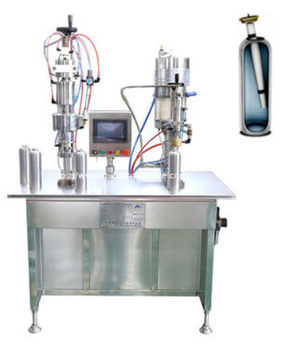 Where is the BOV aerosol filling machine used for