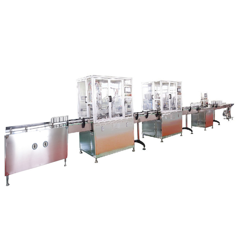 Aluminum Can Automatic Bag on Valve Filling Machine Chemical