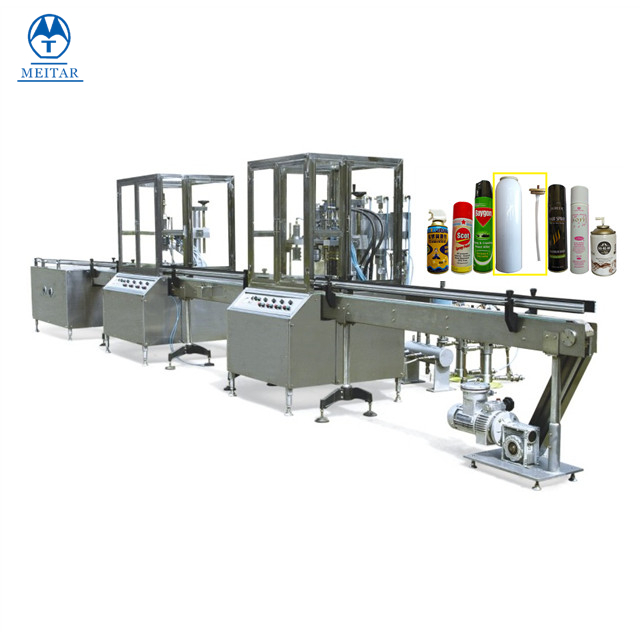 High Quality Air freshener QGQ750 Automatic aerosol Filling machine