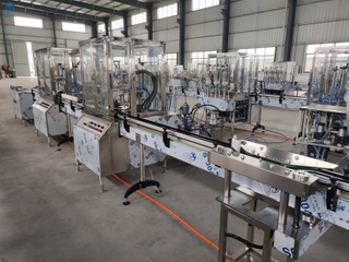 Factory direct sale QGQ750 Full Automatic spray aerosol Filling machine line 