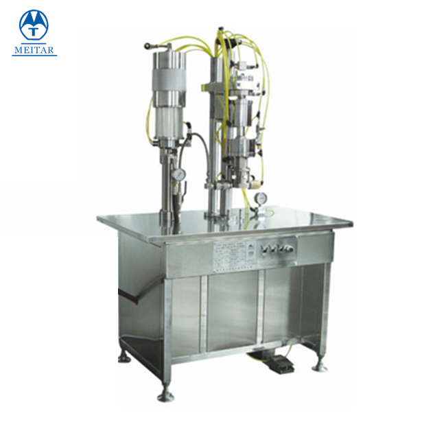 High Quality Semi -Automatic Pneumatic Control Under Cap Filling Machine