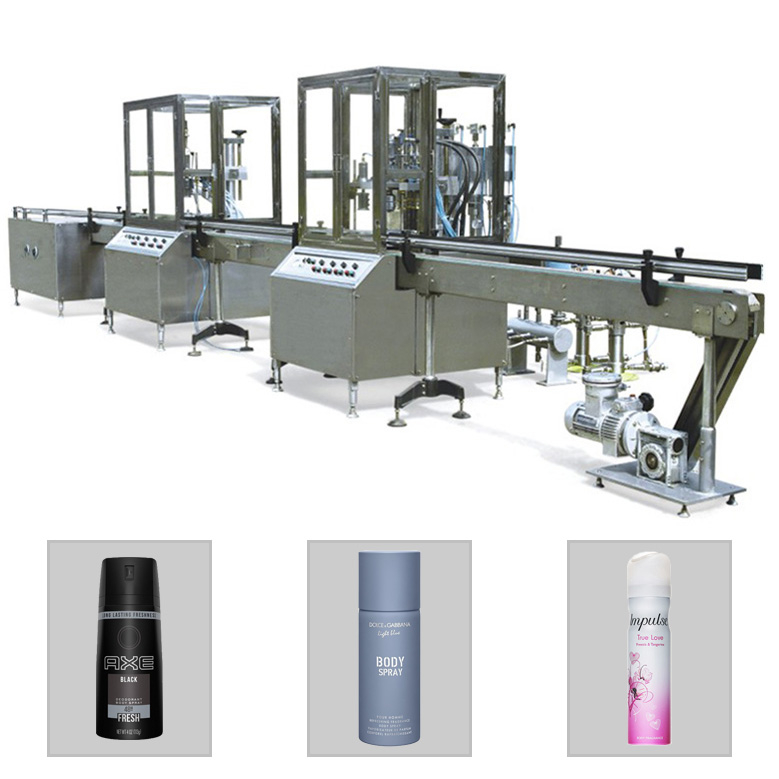 Body Spray Filling Machine