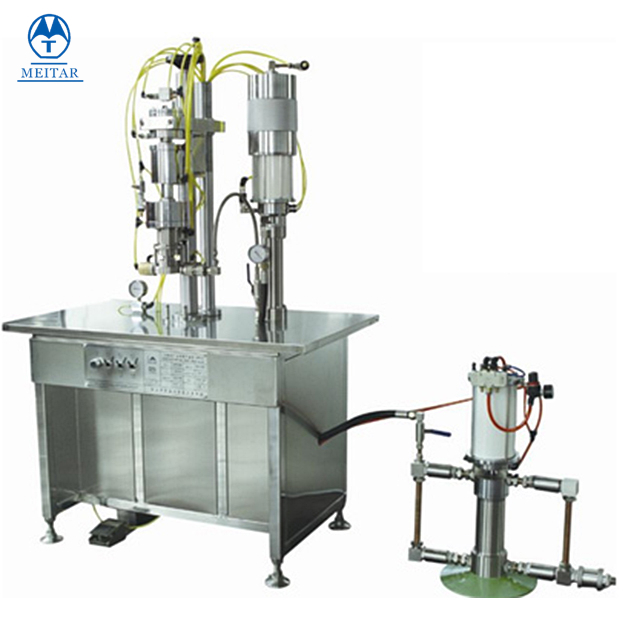 High Quality Semi -Automatic Pneumatic Control Under Cap Filling Machine