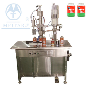 Meitar factory High purity Manufactory QGBS-500 3in1Semi-automatic Butane Gas Filling Machine