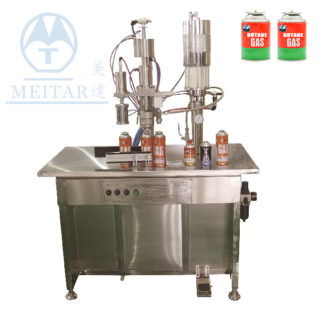 Manufactory direct sale QGBS-500 Semi-automatic Butane Gas Filling Machine