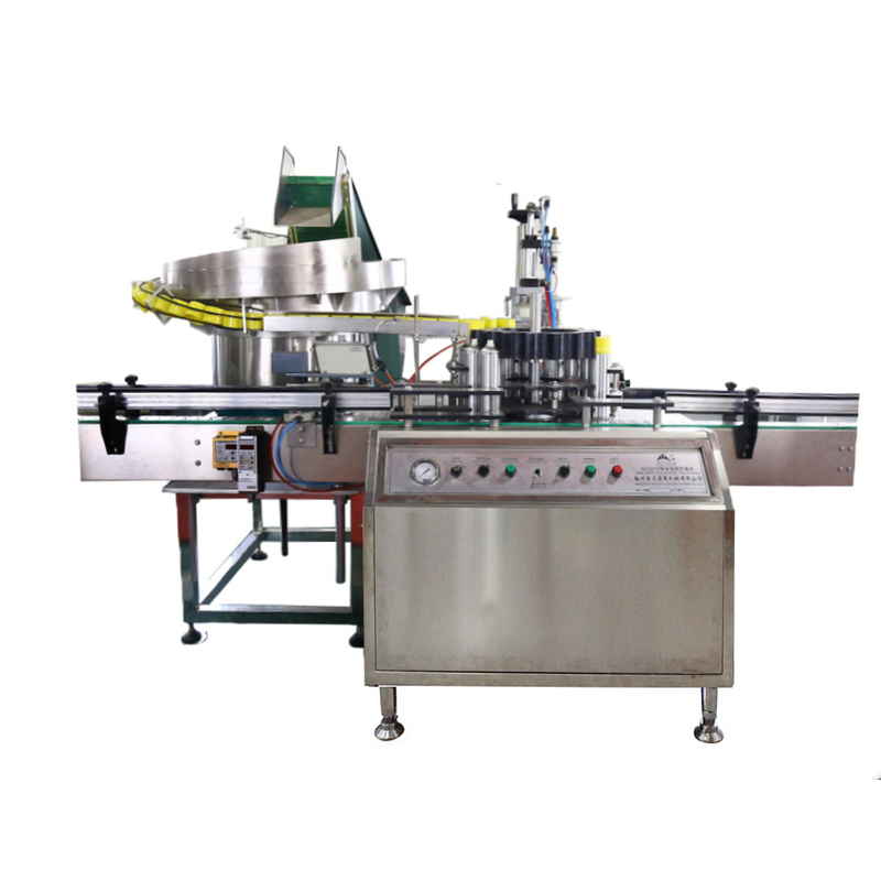 Automatic Aerosol Cap Press Machine