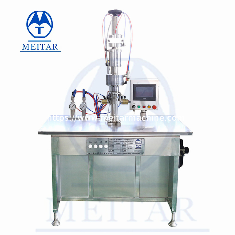 High Quality QGBGDY PLC Controlled Semi-automatic Oxygen Filling Machine 