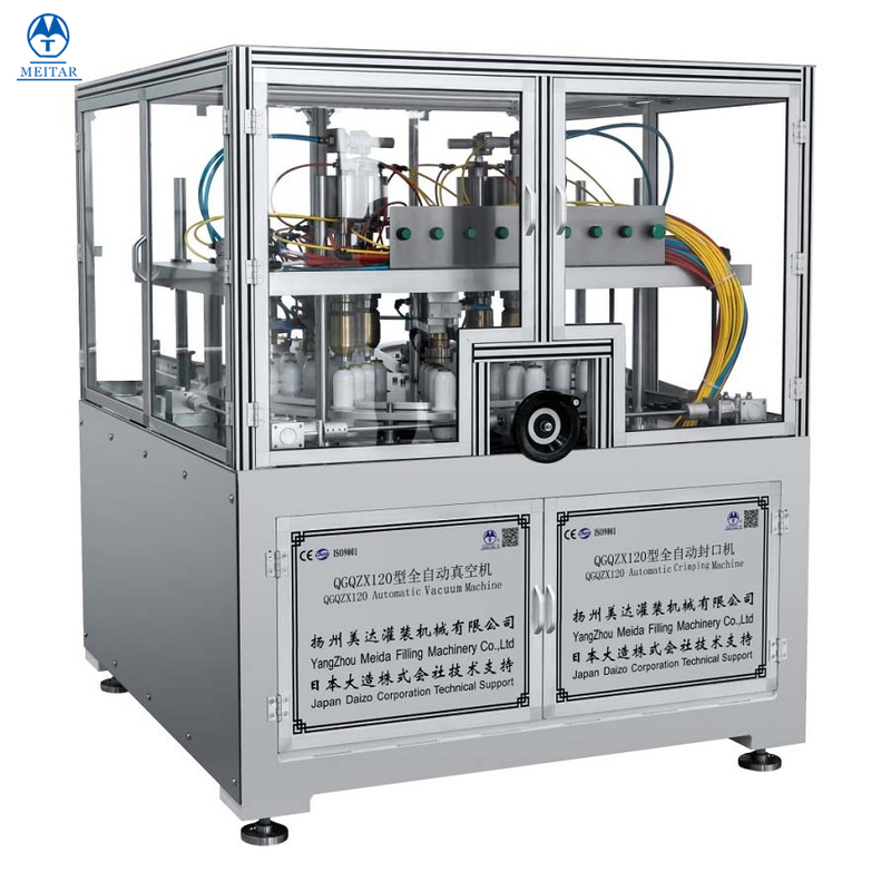 Manufacturer Full automatic QGQZX120 High speed High Quality aerosol filling machine 