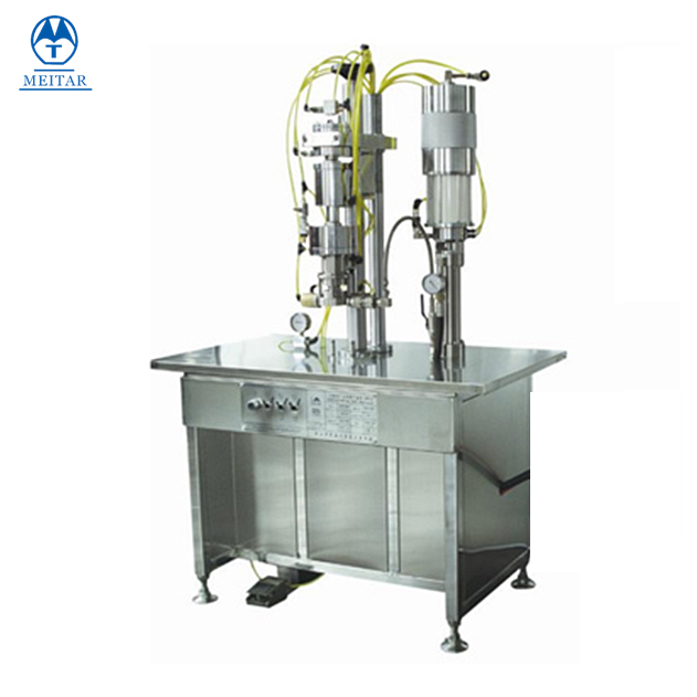 High Quality Semi -Automatic Pneumatic Control Under Cap Filling Machine