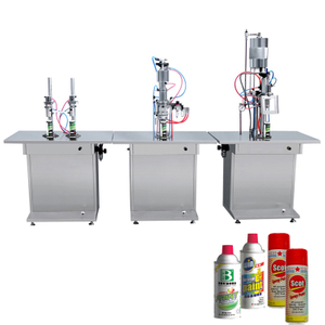 Semi Automatic Aerosol Spray Paint Filling Machine