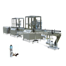 75% alcohol single Agent Price Polyurethane PU Foam Aerosol Filling Machine Line