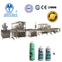 China QGQGS1000 Air conditioning refrigerant Automatic 134a under-cap filling machine 