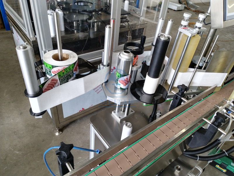 Full Automatic aerosol can labeling machine