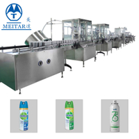 China Factory direct sale QGQ 750 Automatic insecticide spray aerosol filling machine line