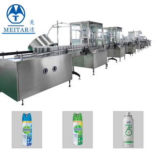 QGQ 750 Meitar Factory Automatic insecticide spray filling line