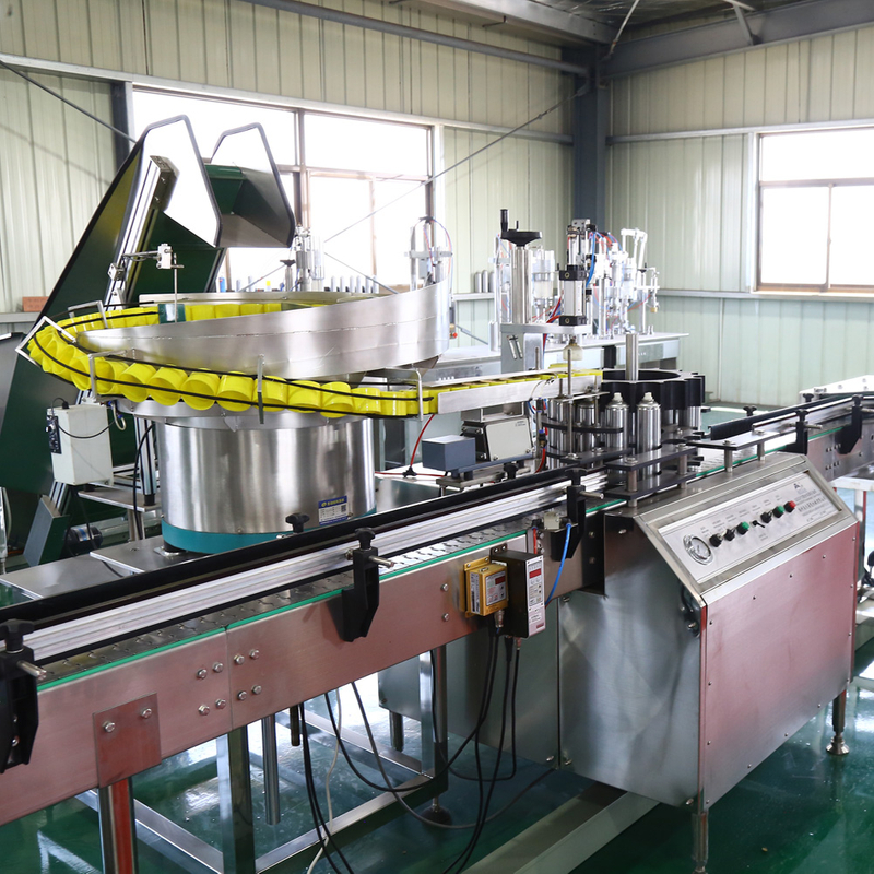 China Automatic Aerosol Cap Press Machine