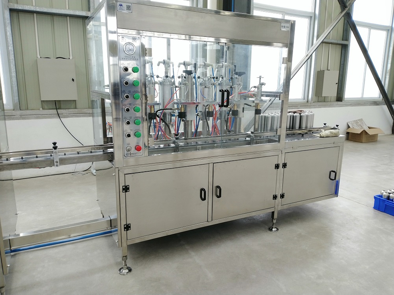 Meida Factory Sale Magnet Type Aerosol Filling Machine