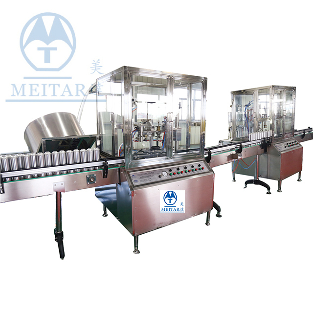 China Factory foam cleaning spray filling machine production line