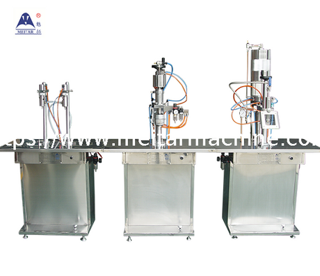 QGB500 pharmaceutical Semi Automatic Aerosol Filling Machine for air freshener