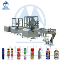 High Quality Full automatic body spray filling machine line