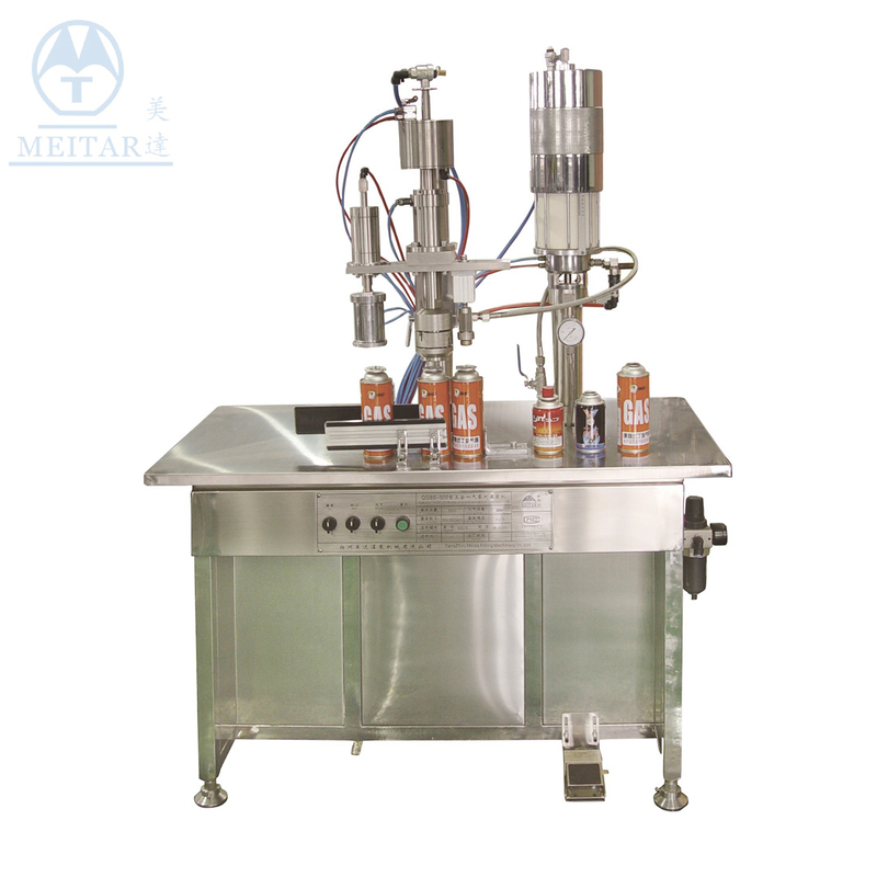 Manufactory direct sale QGBS-500 Semi-automatic Butane Gas Filling Machine