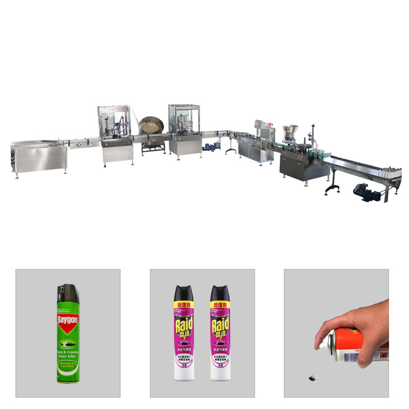 How to use a Self-defense spray filling machine？