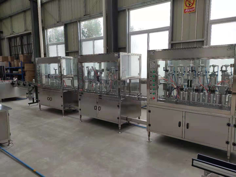 Meida Factory Sale Magnet Type Aerosol Filling Machine