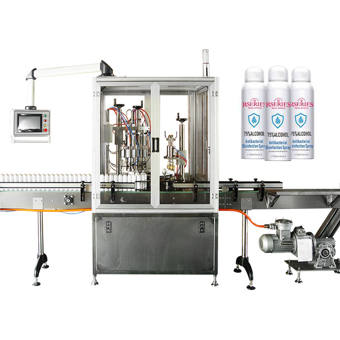 Manufacturer Automatic Bag on Valve Filling Machine Chemical