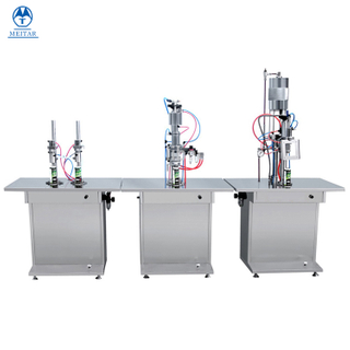 QGB 500 Semi-automatic perfume spray aerosol filling machine