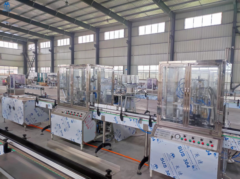  Factory direct sale full automatic Aerosol Filling Machine for anti rust spray