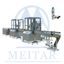 aerosol filling machine