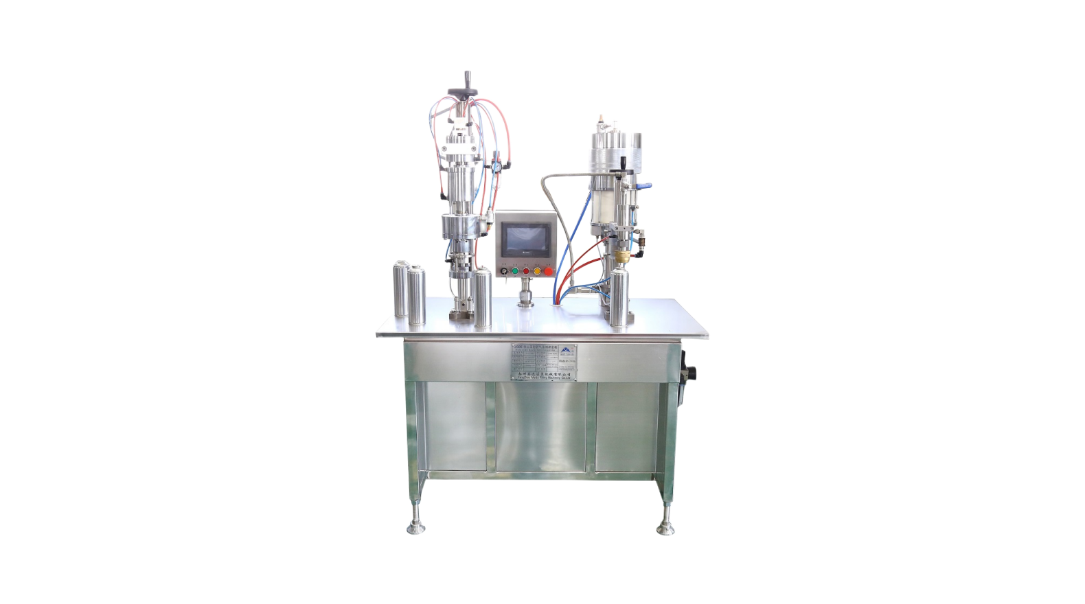 Semi-automatic Bag On Valve Aerosol Filling Machine