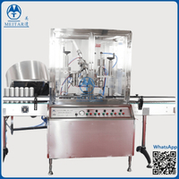 China Manufacturer QGQ 750 Automatic braker cleaner spray Aerosol filling machine