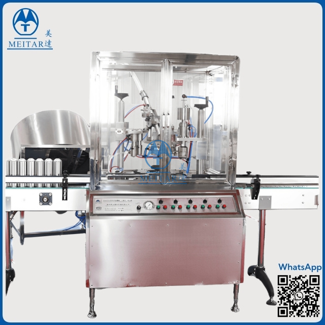 Deodorant Body Pufume Spray Fully Automatic Aerosol Filling Machines With CE Certification