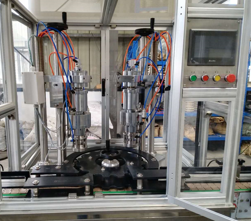 Aerosol Automatic Bag on Valve Filling Machine Chemical