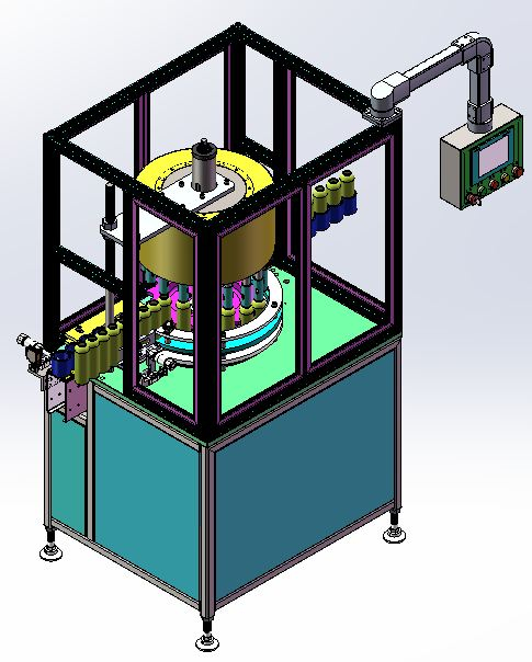 High Speed Roatry Puck Inserting Machine