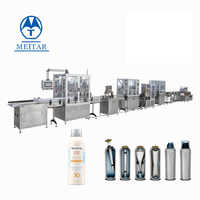 BOV Automatic Bag on Valve Filling Machine chemical