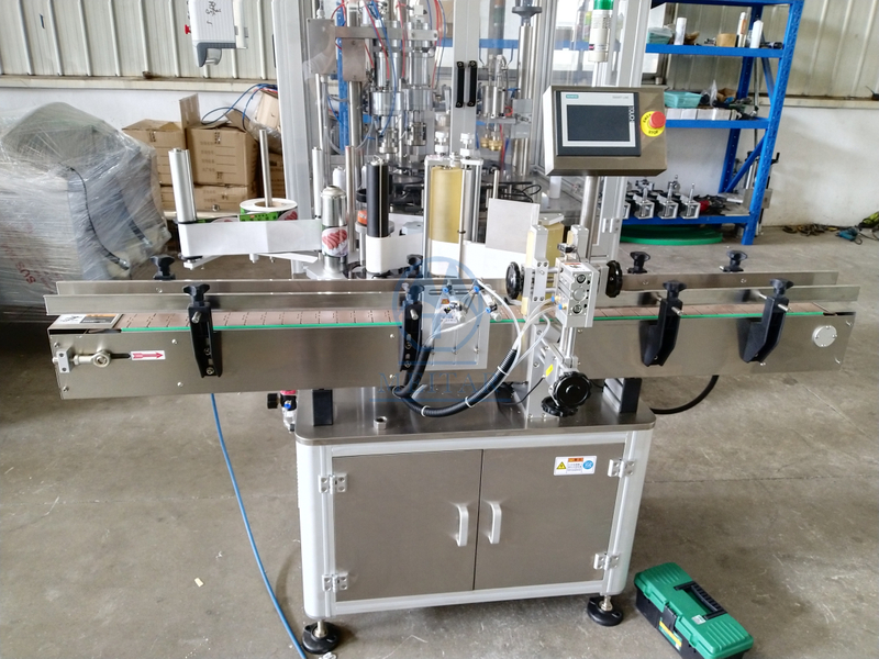 Full Automatic aerosol can labeling machine