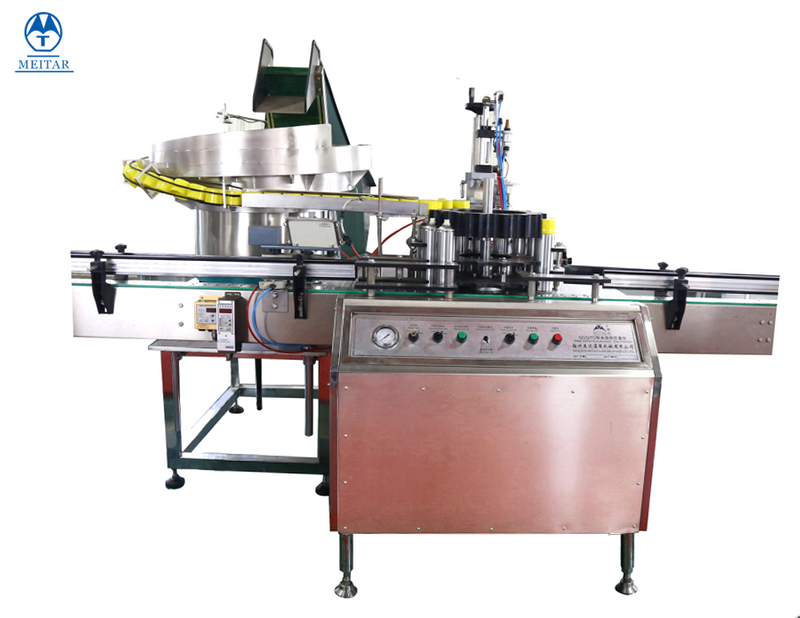 China Automatic Aerosol Cap Press Machine