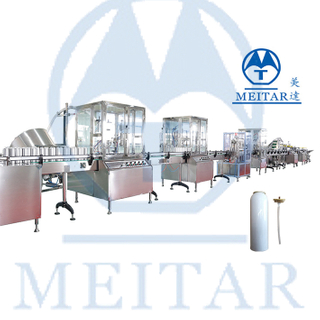 Suppliers High quality Meida Factory QGQ 750 Full Automatic Rust Resistant Spray Filling Machine Production Line