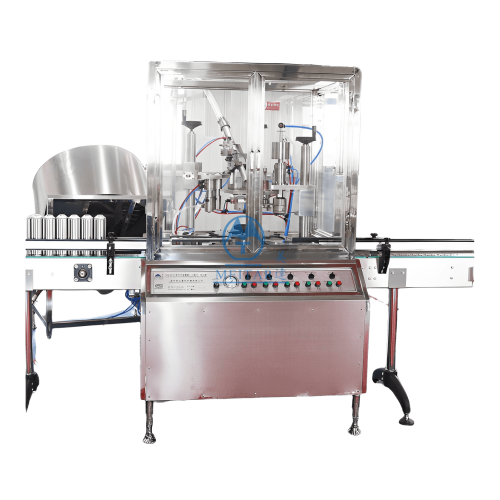 China manufactory Household automatic leather spray aerosol filling machine line