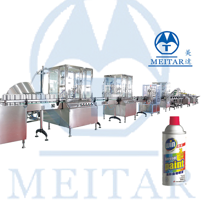 Hot- selling Automatic Spray Paint Filling machine