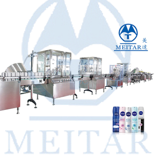  Factory direct sale High performance and stability Aerosol spray Filling Machine
