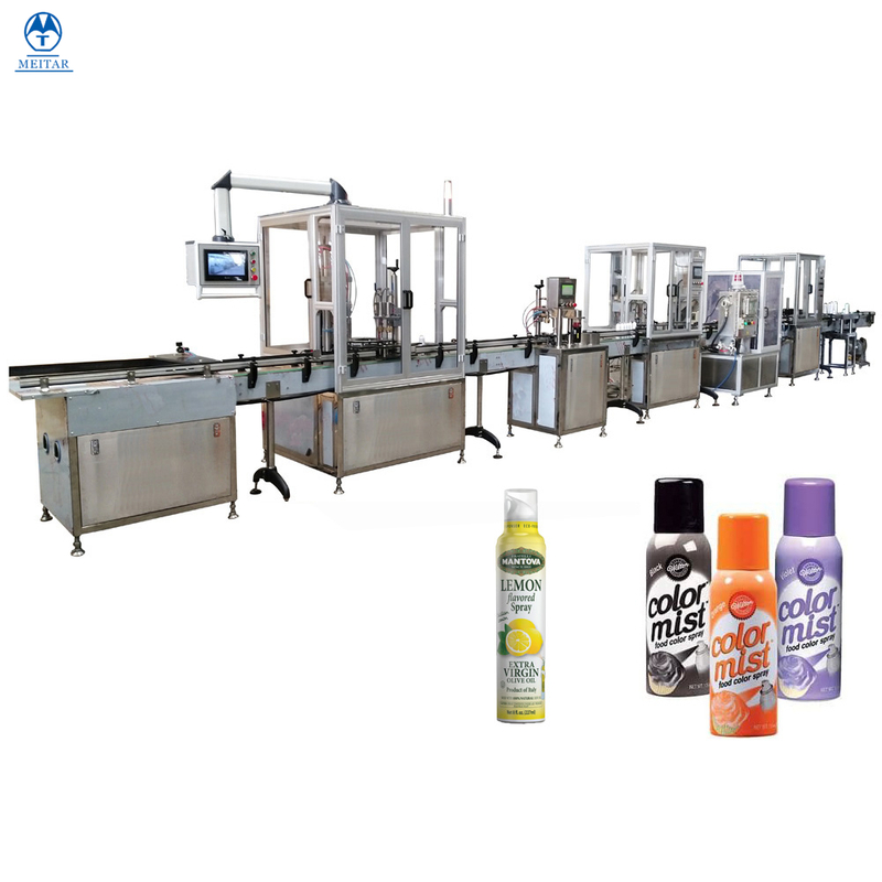 High Quality China Full Automatic Bag on Valve BOV Filling Machine