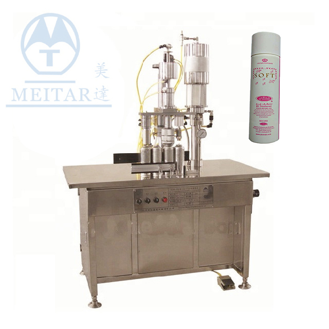 High quality QGBS -500 3 in 1 Semi - automatic Aerosol Filler