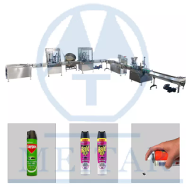 insecticide spray filling machine