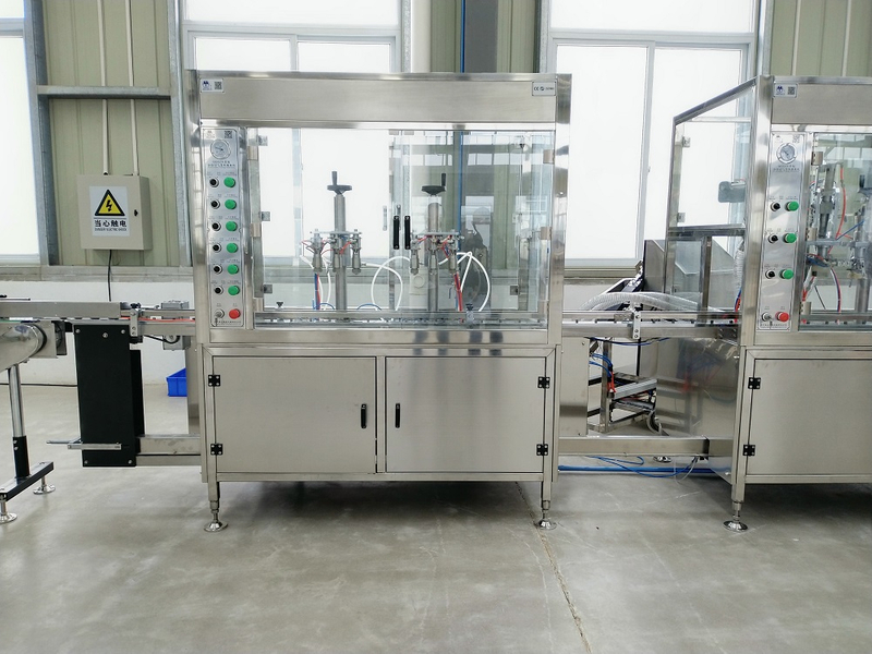 Meida Factory Sale Magnet Type Aerosol Filling Machine