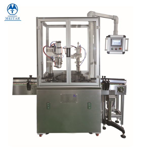 Factory direct sale QW20EY China Automatic 20mm Bag On Valve Aerosol Filling Machine 